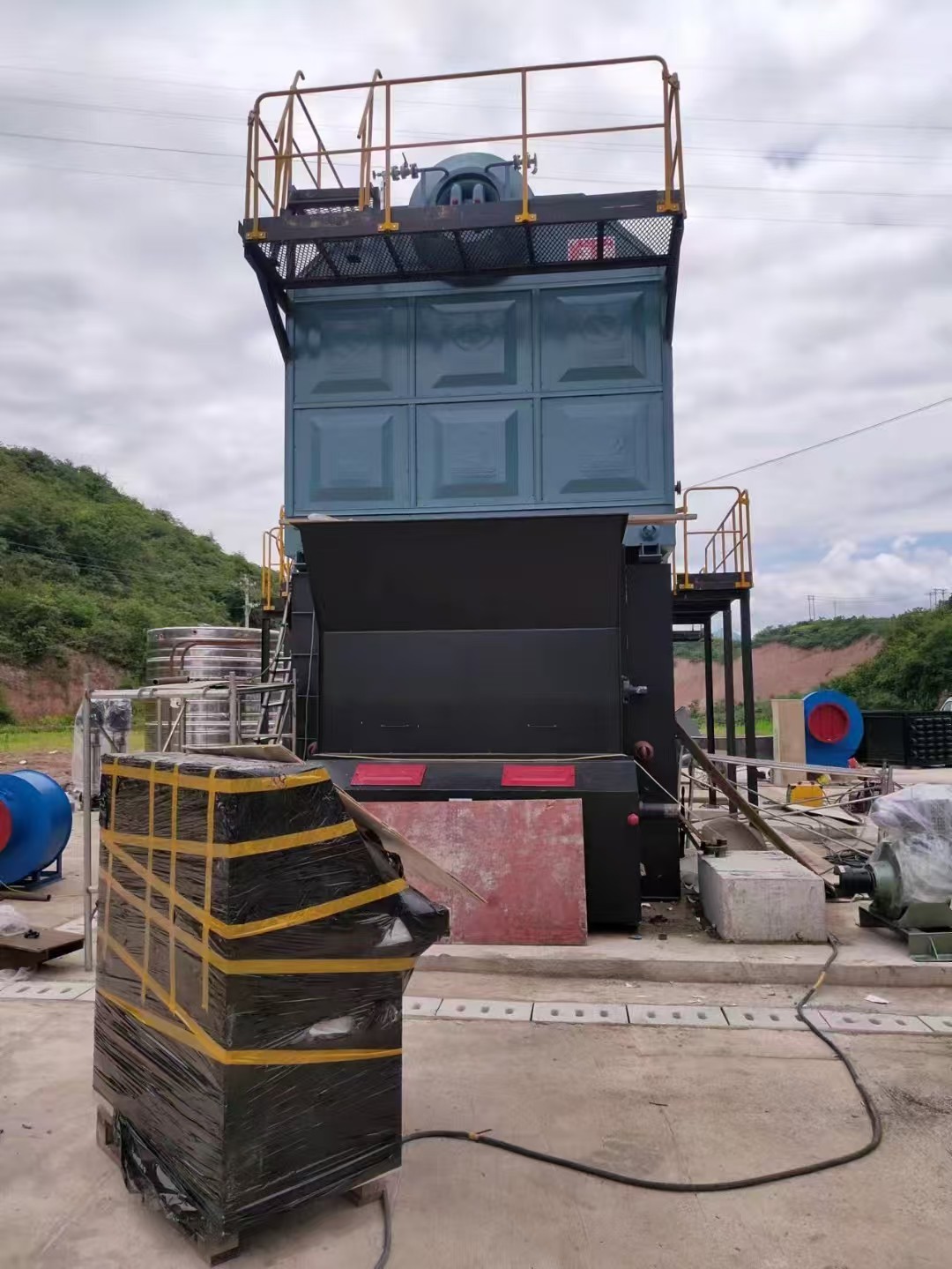 房县鑫资集团，SZL10-1.25-SCIII生物质锅炉