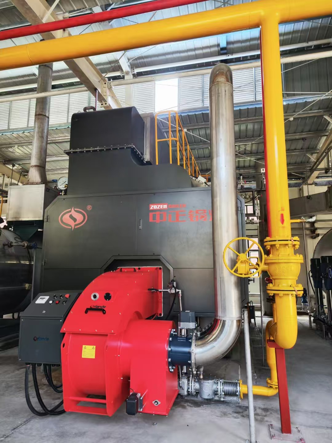 尧治河楚翁全酒业有限公司NWNS10-1.25-Q天然气蒸汽锅炉